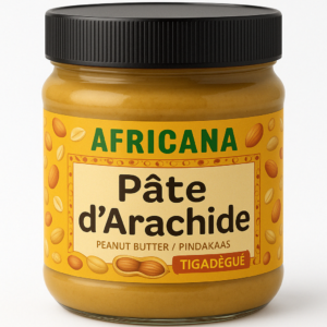 Erdnussbutter / Pâte d'arachide grillé